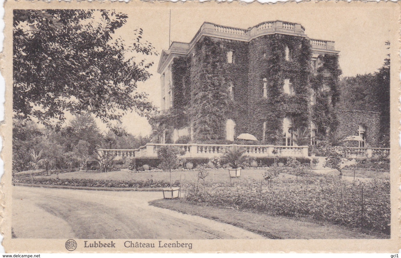 Lubbeek - (klein Formaat , Gekardelde Kaart) Chateau Leenberg - Lubbeek