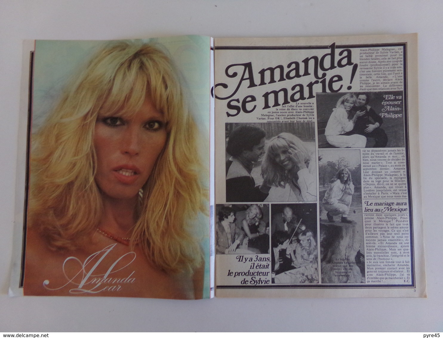 Revue " Ok Age Tendre " , N° 166, 1979, Amanda Lear, Cloclo, Tom Rod, Didier Marouani .. - People