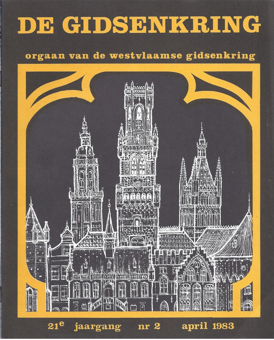 1983/2 GIDSENKRING MANDELDAL NUMMER ROESELARE IZEGEM PROTESTANTSE BEGRAAFPLAATS PEEGIE CONSCIENCE DIKSMUIDE + BRIEF BIJ. - Histoire