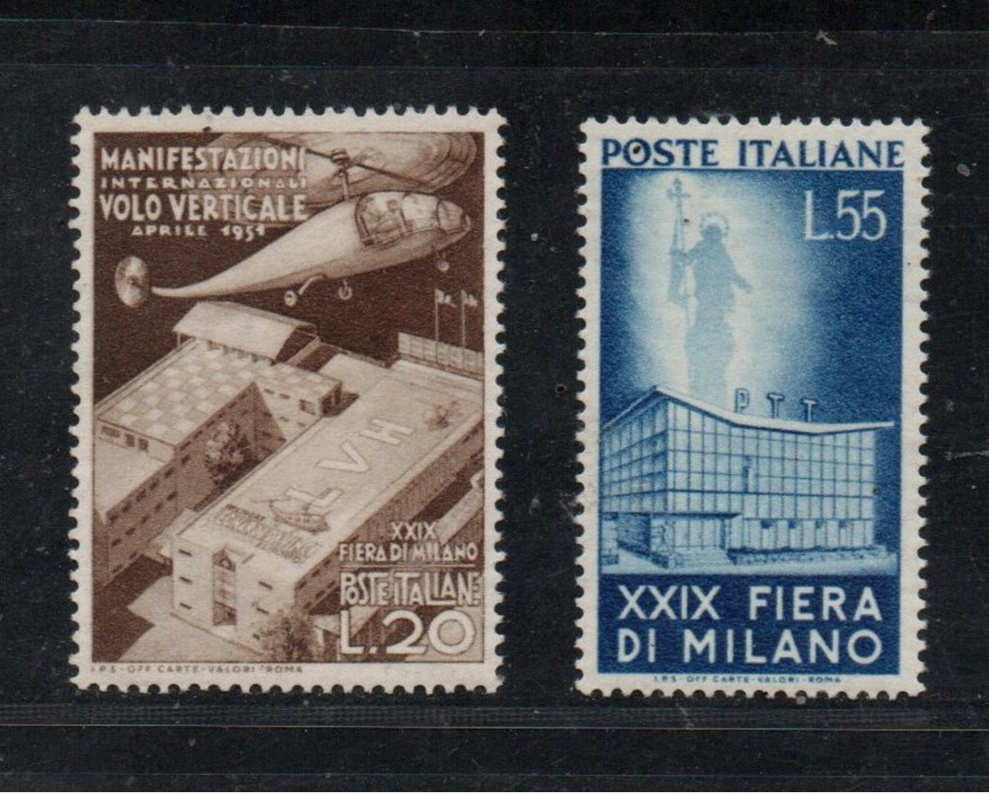 XXIX Fiera Milano & Verdi: Due Ser.cpl. Nuove STL (€ 205) - 1946-60: Mint/hinged