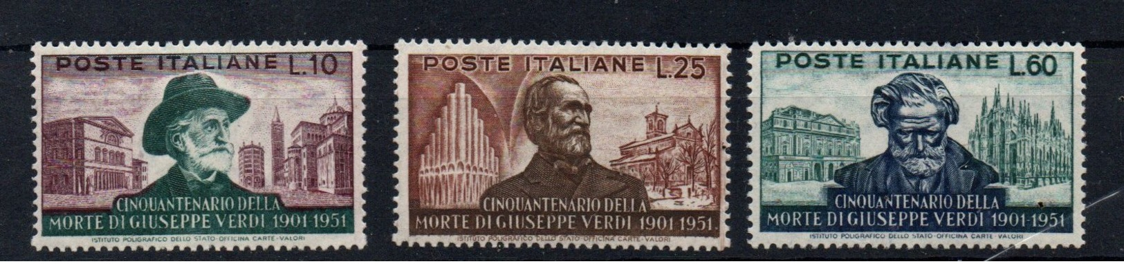 XXIX Fiera Milano & Verdi: Due Ser.cpl. Nuove STL (€ 205) - 1946-60: Mint/hinged