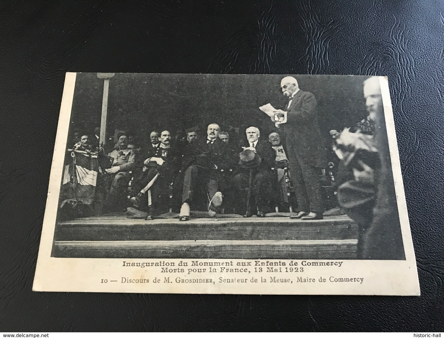 Inauguration Du Monument Aux Enfants De COMMERCY Morts Pour La France, 13 Mai 1923 - 10 - Discours De M. Grosdier - Commercy