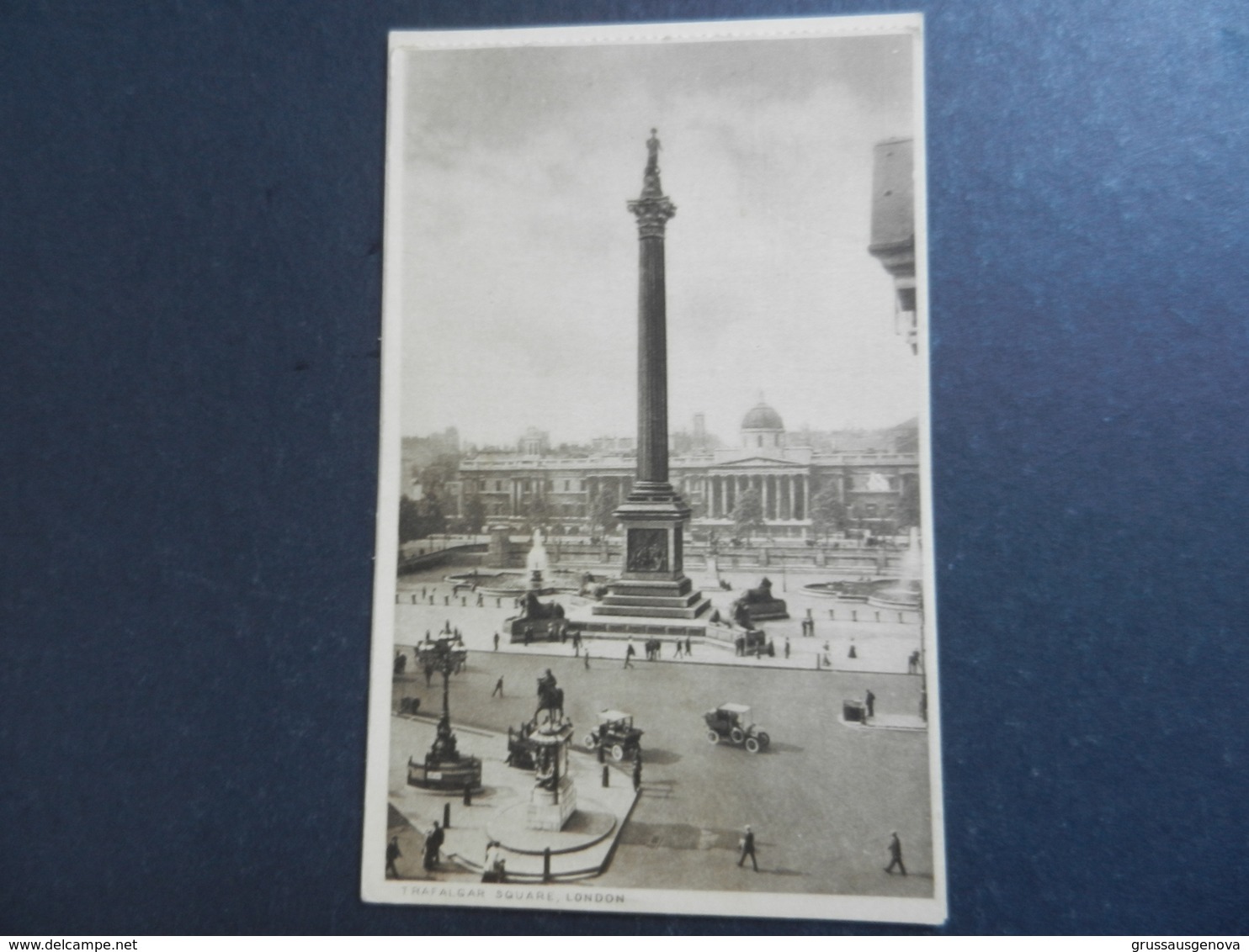 19948) LONDON TRAFALGAR SQUARE NON VIAGGIATA 1910 CIRCA - Trafalgar Square