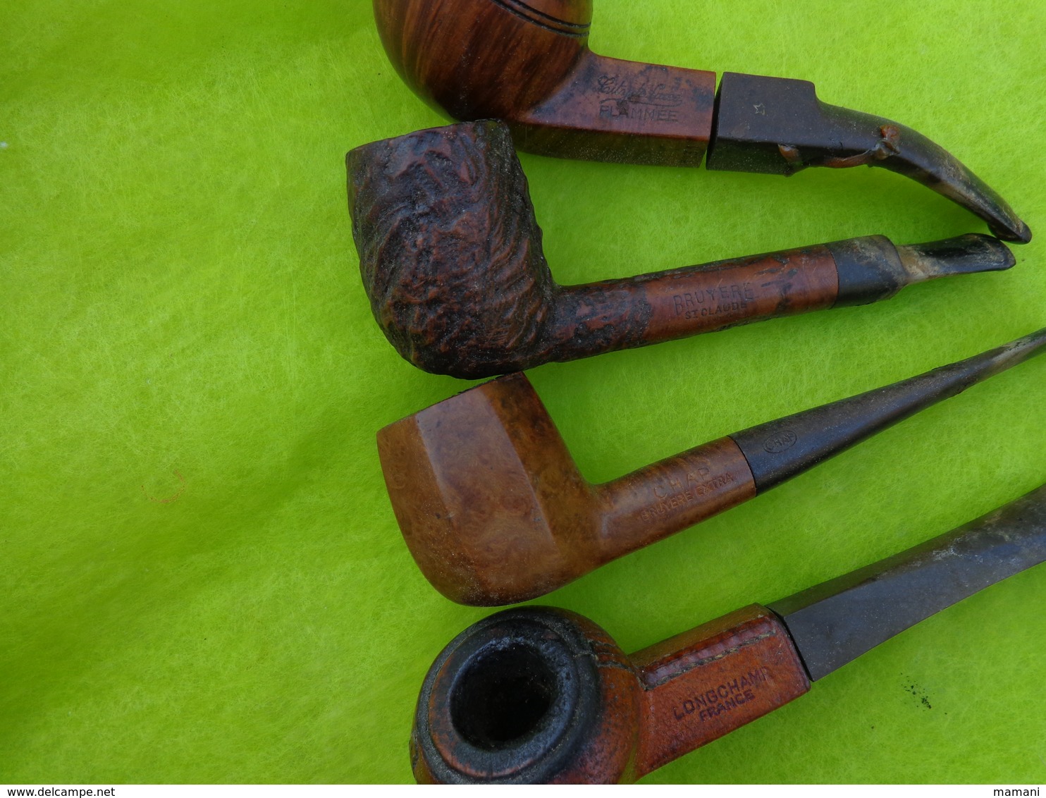 Lot De 9 Pipes Matiere A Identifier -1- - Andere & Zonder Classificatie