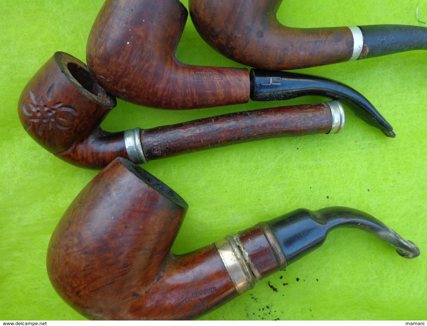 Lot De 9 Pipes Matiere A Identifier -2- - Other & Unclassified