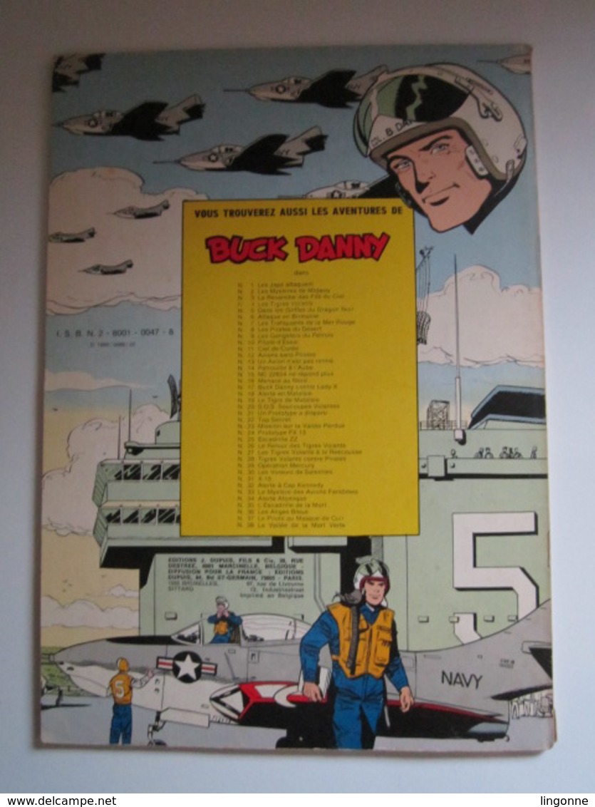 1974 BUCK DANNY N°10 Pilotes D'essai - Buck Danny