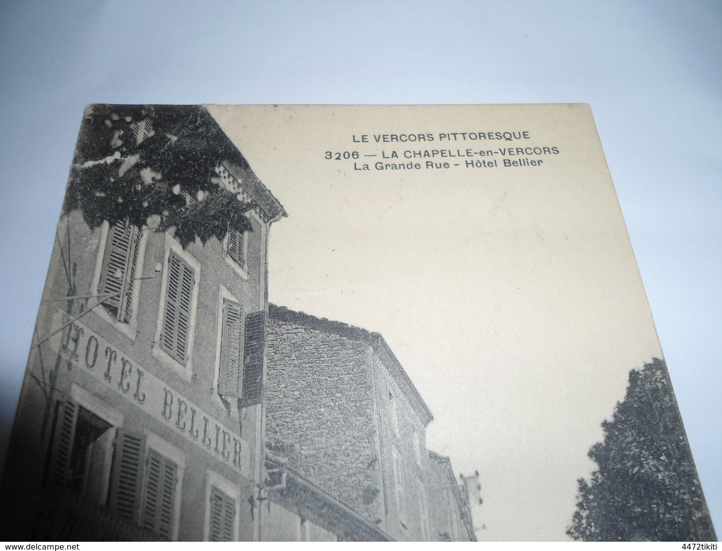 C.P.A.- La Chapelle En Vercors (26) - La Grande Rue - Hôtel Bellier - 1908 - SUP (BV 57) - Other & Unclassified