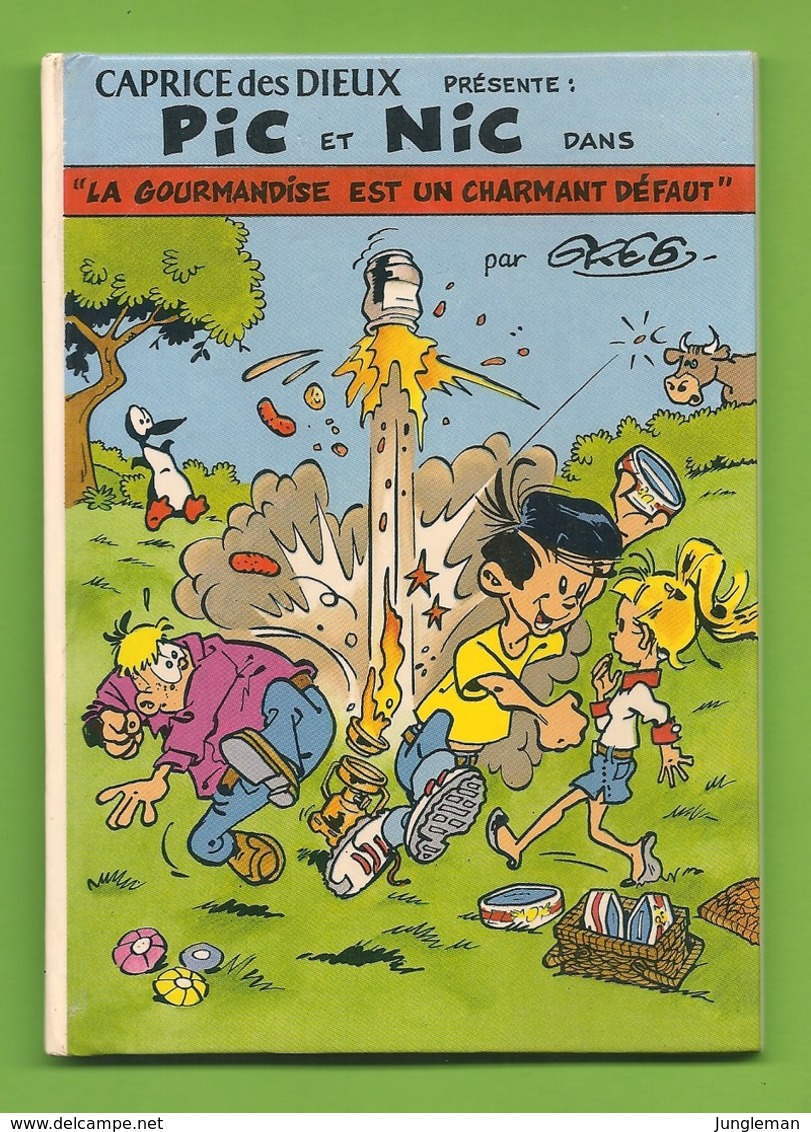 Caprice Des Dieux - Mini-livre Pic & Nic - BD - La Gourmandise Est Un Charmant Défaut - Greg - 1995 - Objets Publicitaires