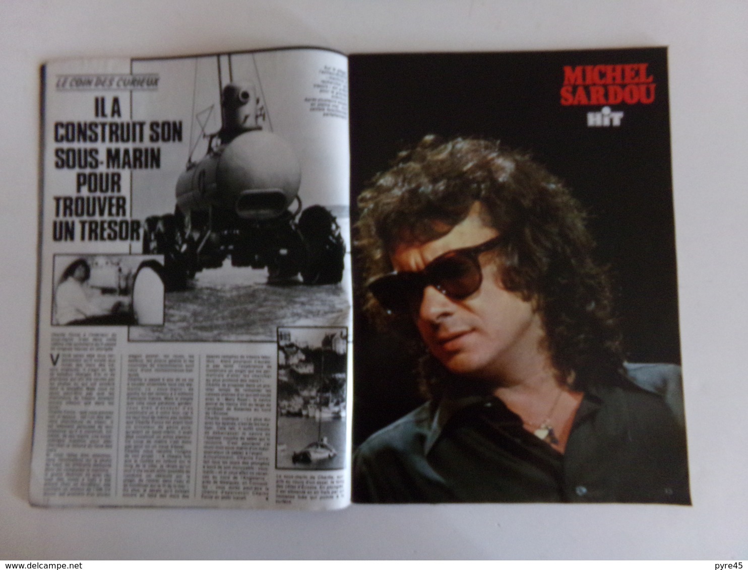 Revue " Hit " n° 67, 1977, Il était une fois , Philippe Chatel, Eric Clapton ...