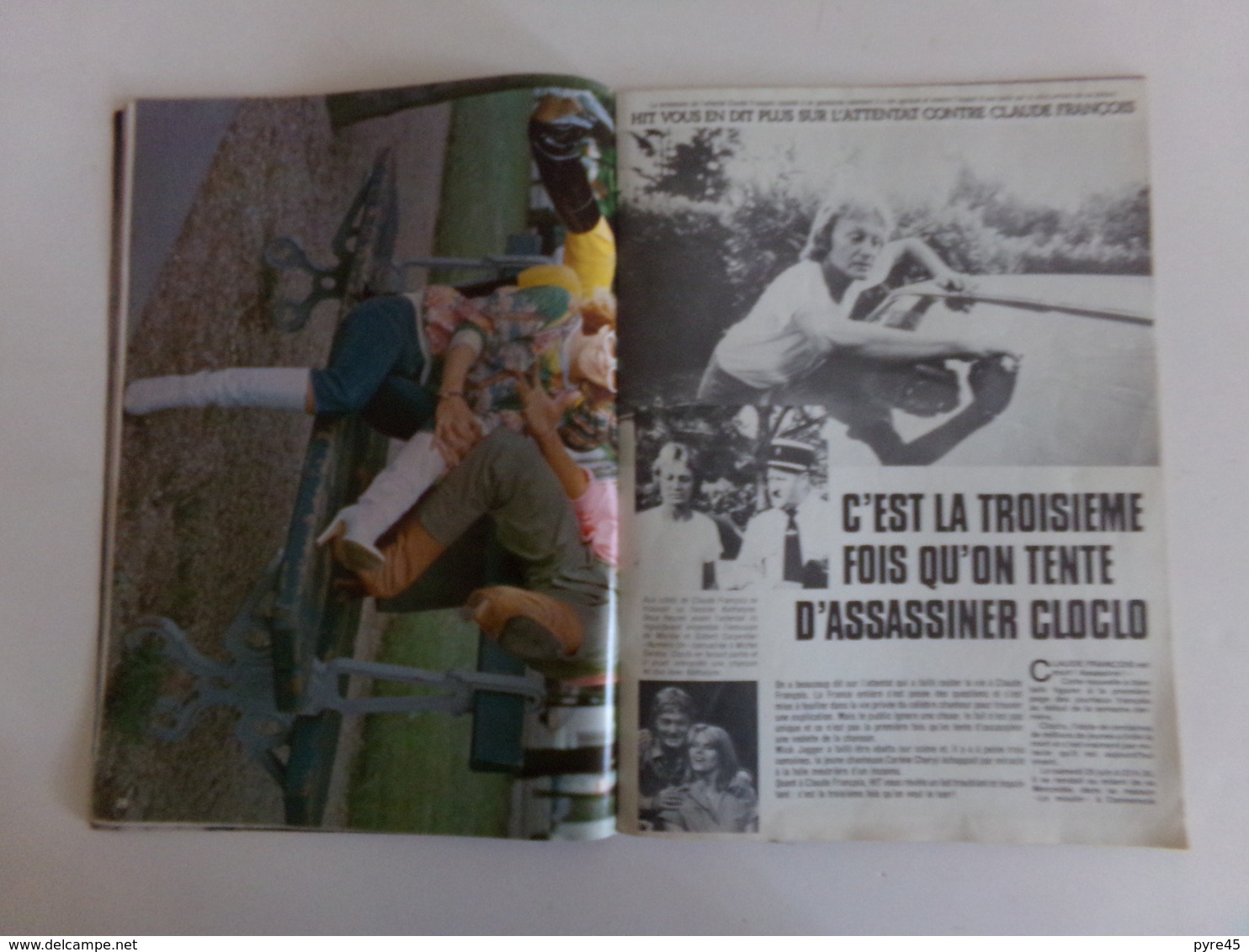 Revue " Hit " n° 67, 1977, Il était une fois , Philippe Chatel, Eric Clapton ...