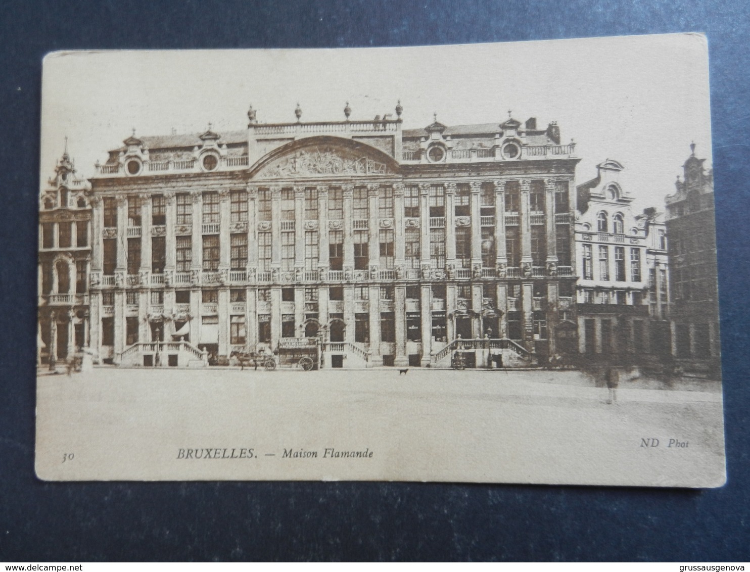 19948) BRUXELLES MAISON FLAMANDE VIAGGIATA 1910 - Monuments