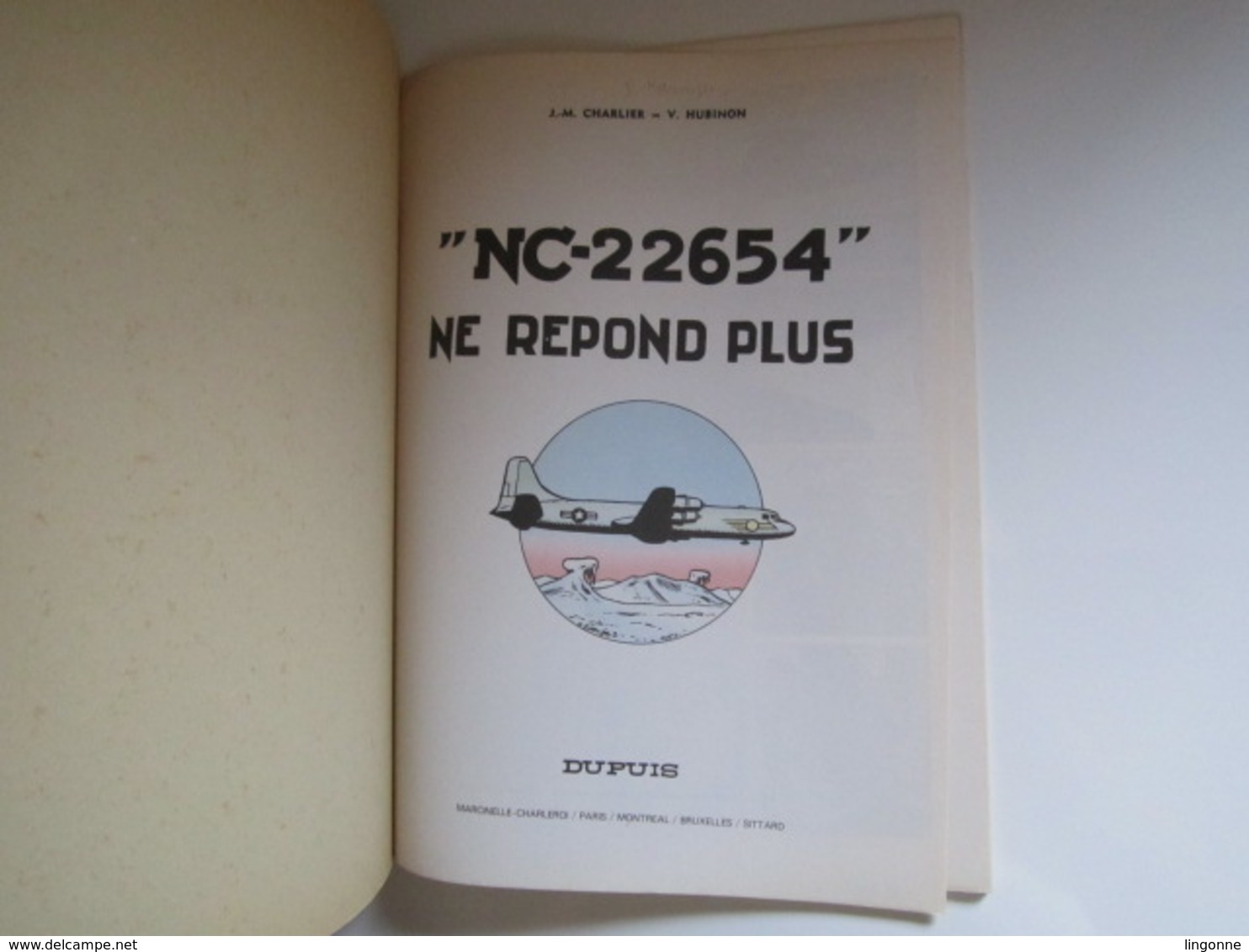 1977 BUCK DANNY N°15 "NC-22654" Ne Répond Plus - Buck Danny