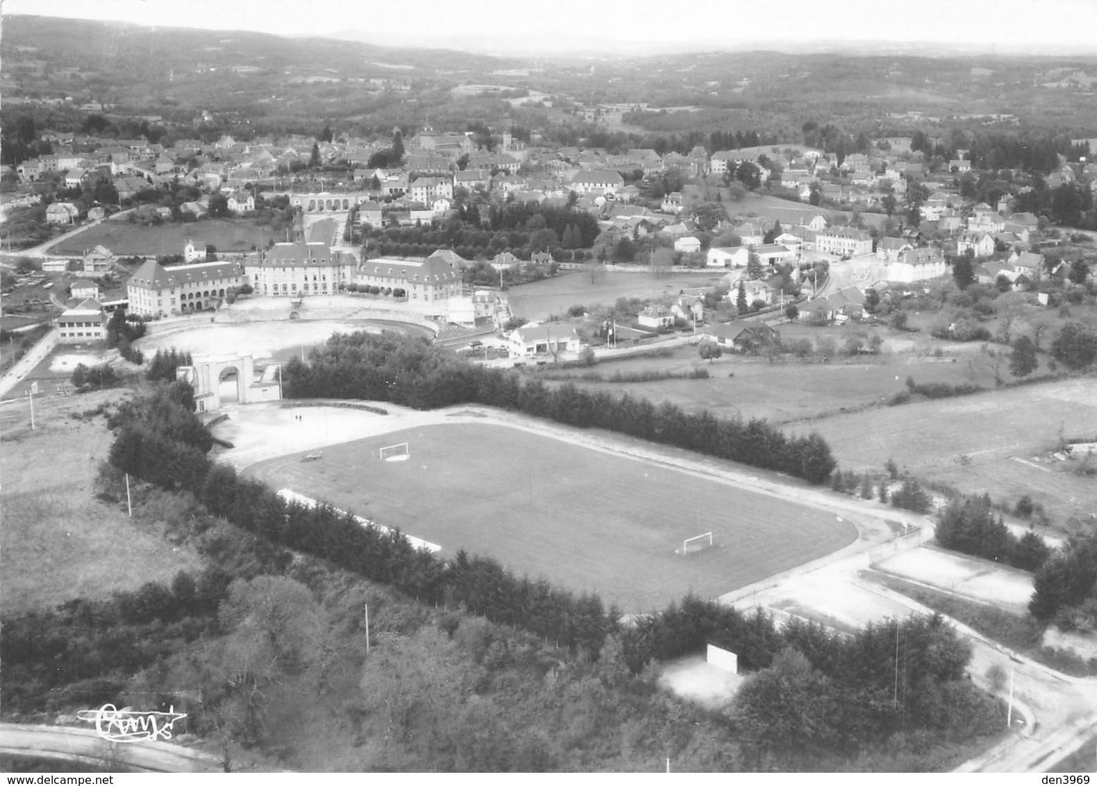 EGLETONS - Vue Panoramique Aérienne - Stade - Egletons