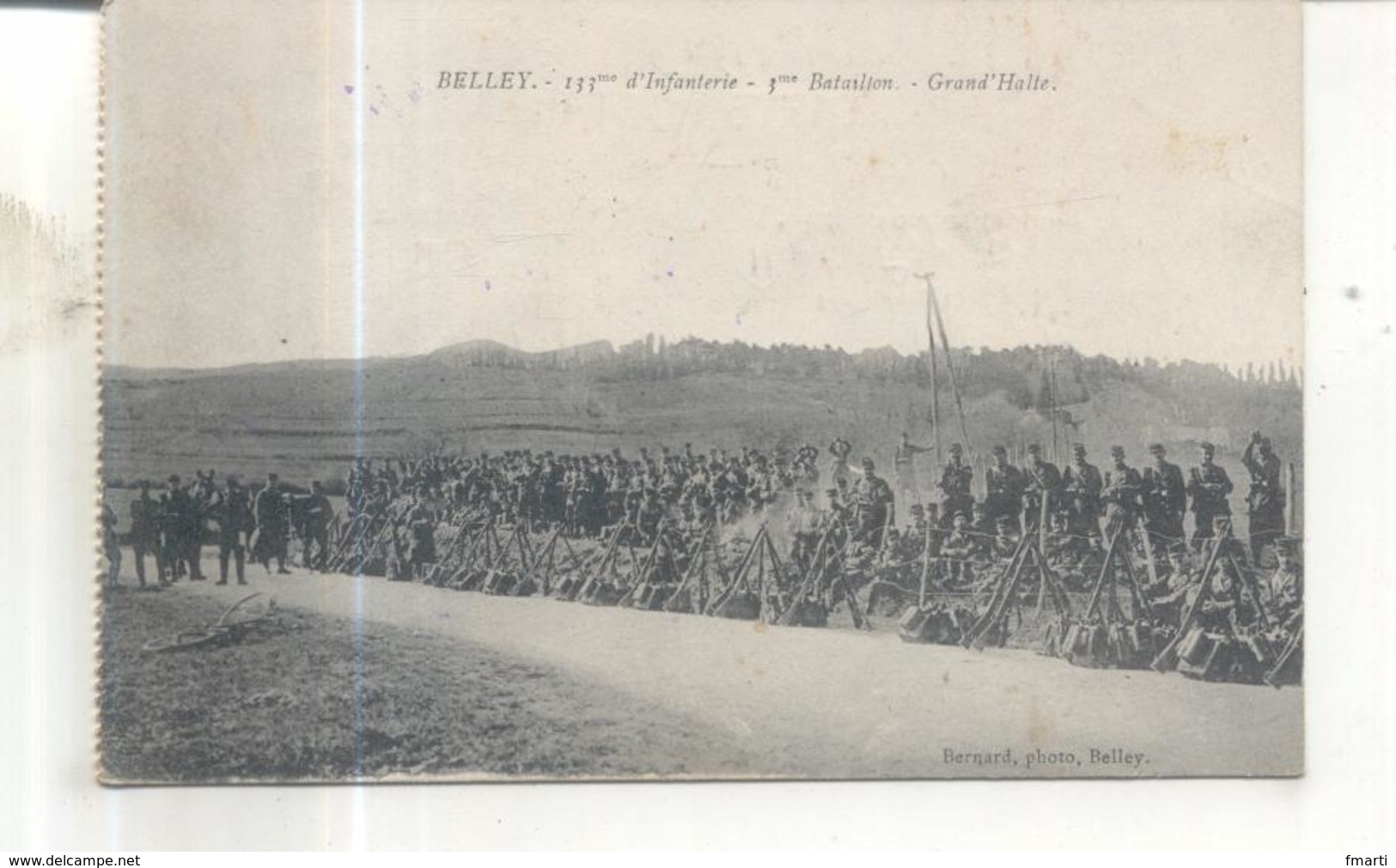 Belley, Caserne Du 133 E D'infanterie, 3e Bataillon, Grand'Halte - Belley