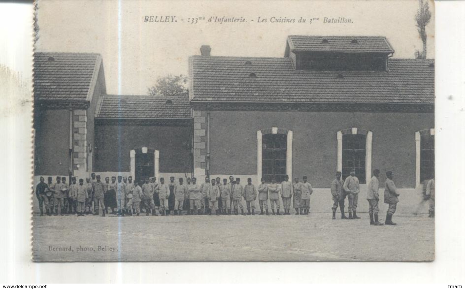 Belley, Caserne Du 133 E D'infanterie, Les Cuisines Du 3e Bataillon - Belley