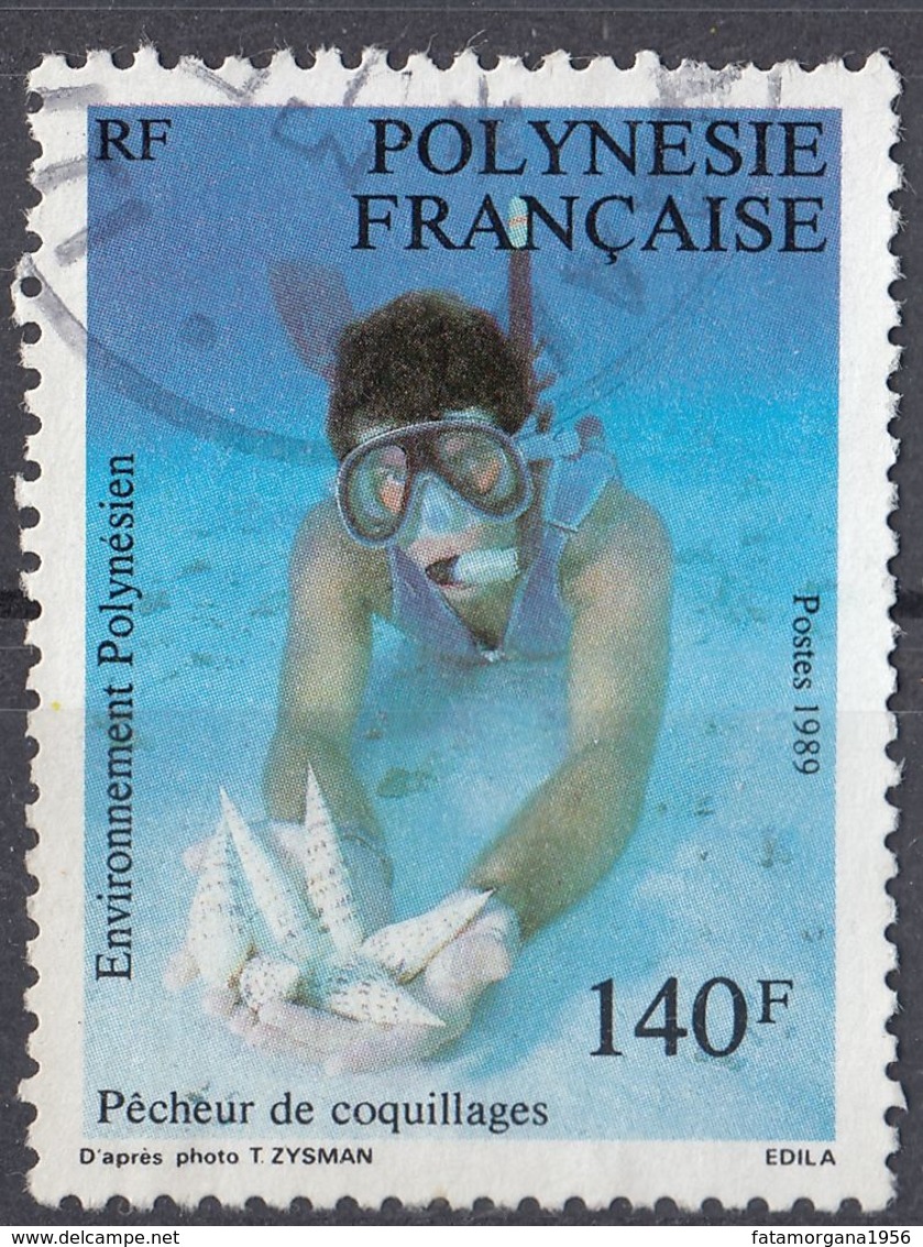 POLYNESIE Française - 1989 - Yvert 332 Usato. - Gebruikt