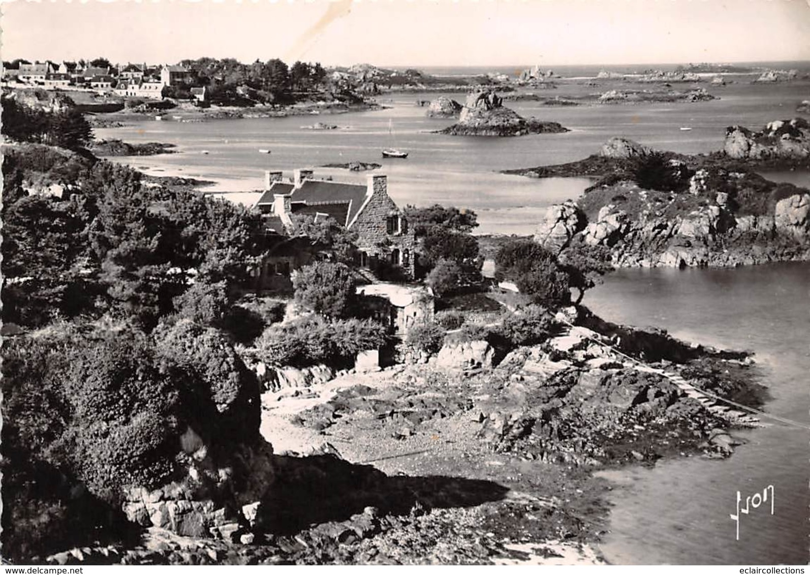 Ile De Bréhat             22        Bec An-Amis  10x15            (voir Scan) - Ile De Bréhat