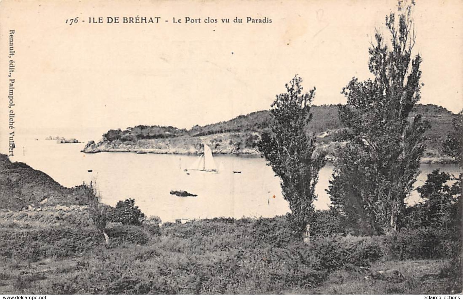 Ile De Bréhat             22         Port Clos  Vu Du Paradis             (voir Scan) - Ile De Bréhat