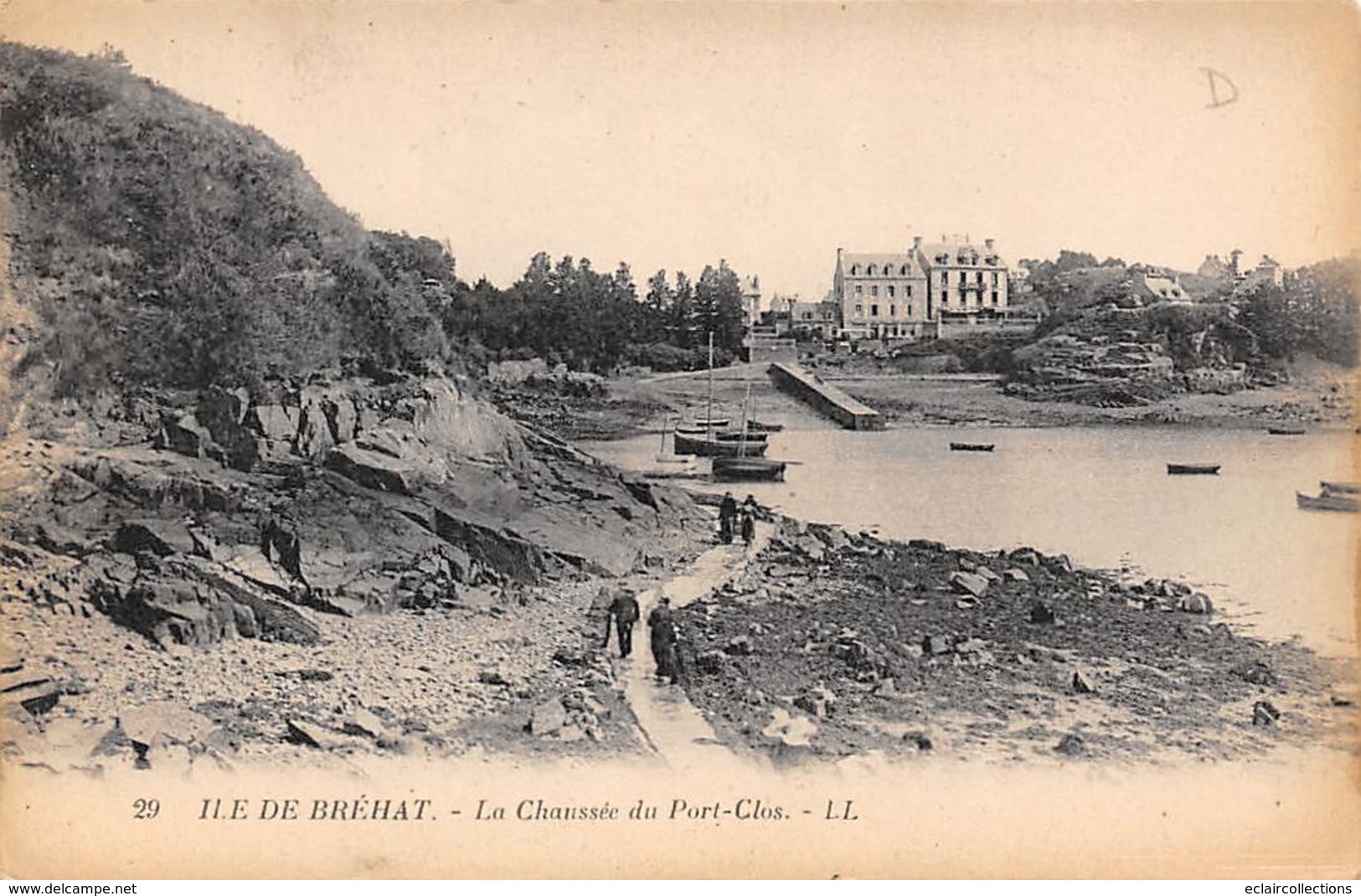 Ile De Bréhat             22         La Chaussée Du Port Clos            (voir Scan) - Ile De Bréhat
