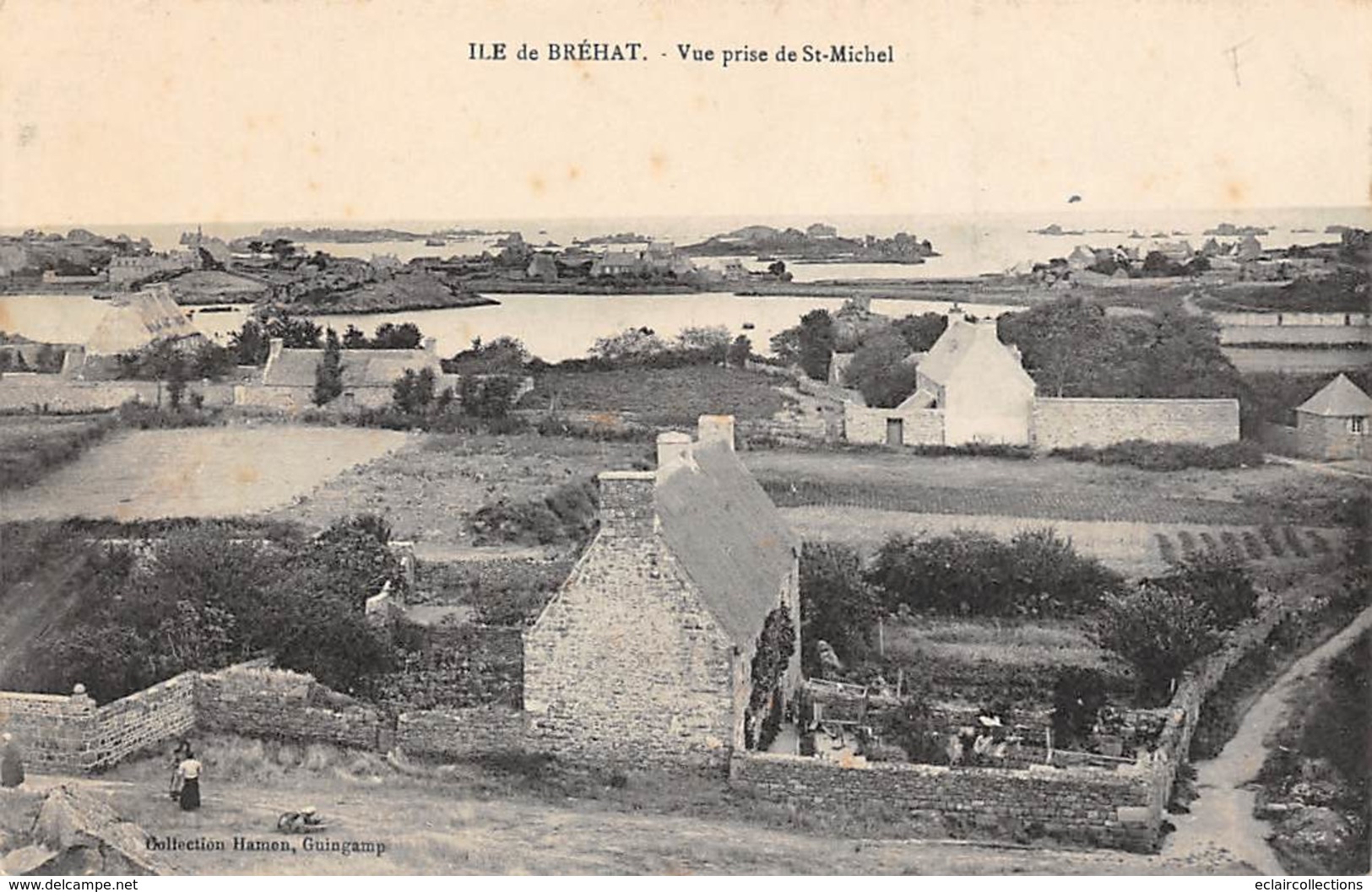 Ile De Bréhat             22       Vue Générale   Prise De St Michel.             (voir Scan) - Ile De Bréhat