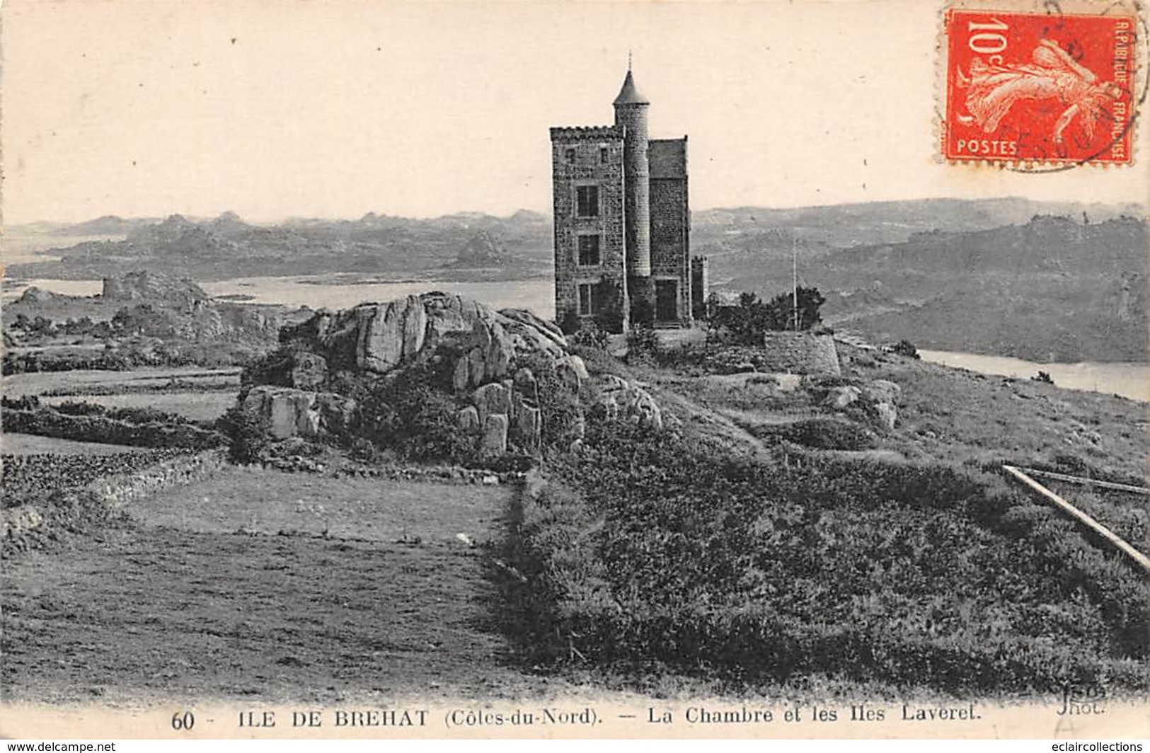 Ile De Bréhat             22        La Chambre Et Les Iles Laveret      (voir Scan) - Ile De Bréhat