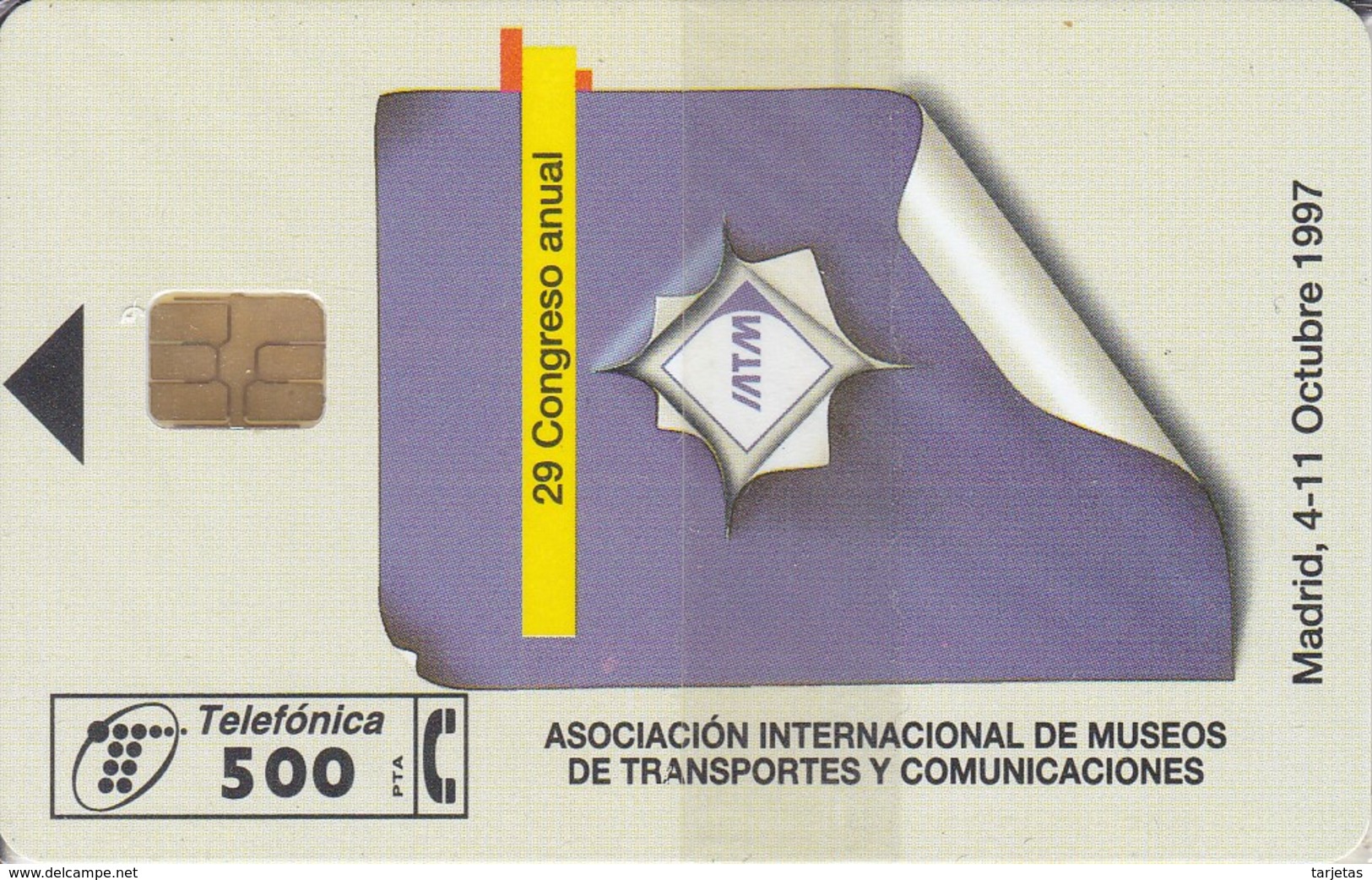 G-014 TARJETA DE A.I.M.T.C. DE TIRADA 5000 Y FECHA 10/97 (NUEVA-MINT) - Emisiones Gratuitas