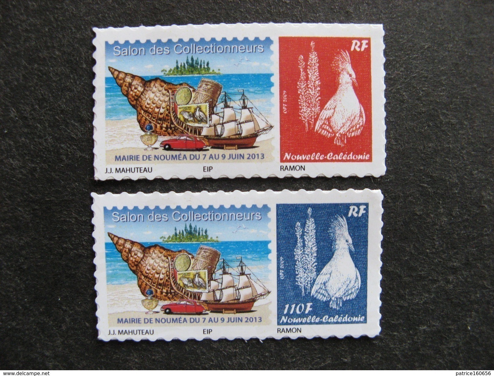 Nouvelle-Calédonie: TB Paire N°1174 A Et N° 1174 B, Neufs XX . - Unused Stamps