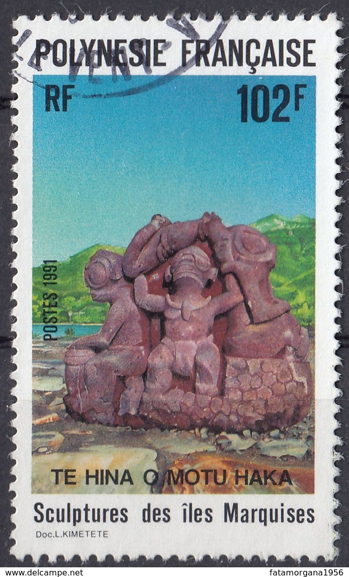 POLYNESIE Française - 1991 - Yvert 387 Usato. - Usati