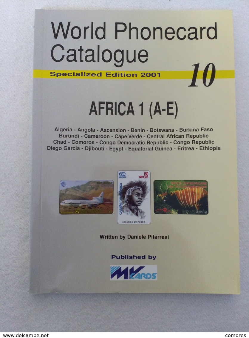 World Phonecard Catalogue 10 - Edition 2001 - Libri & Cd