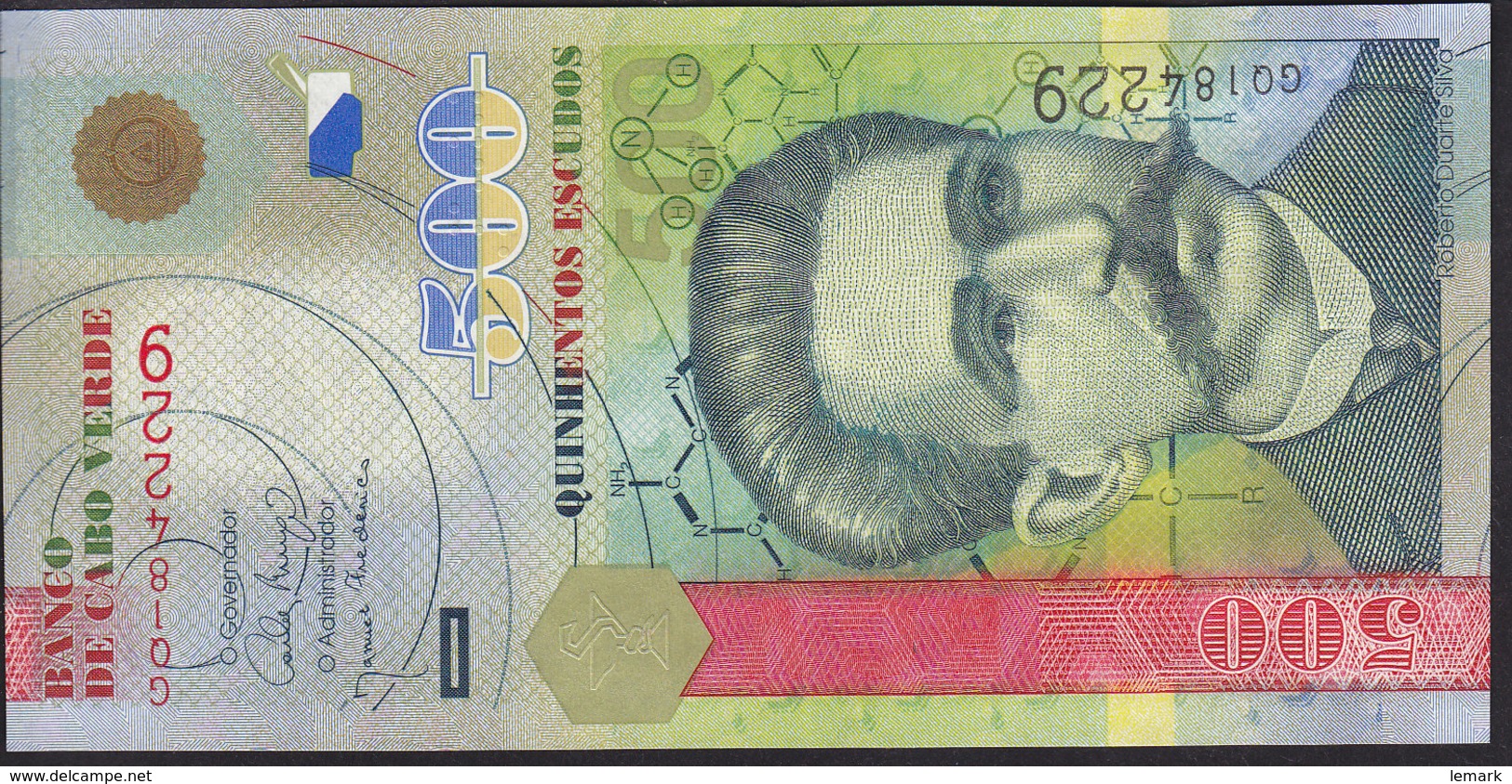 Cape Verde 500 Escudos 2007 P69a UNC - Cape Verde