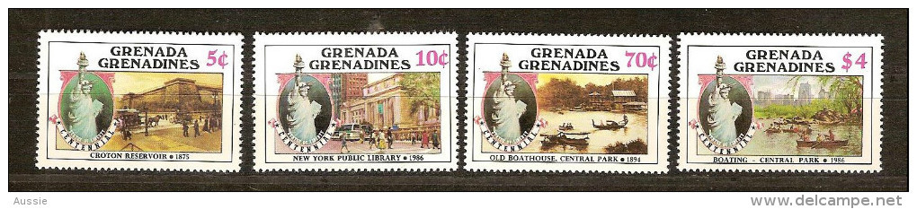 Grenada Grenadines 1986 Yvertn° 642-45 *** MNH Cote 45 FF - Grenade (1974-...)