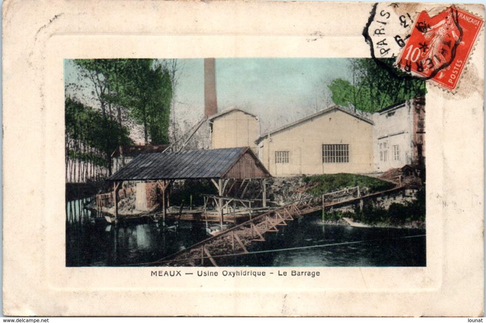 77 MEAUX : Usine Oxyhidrique - Le Barrage - Meaux