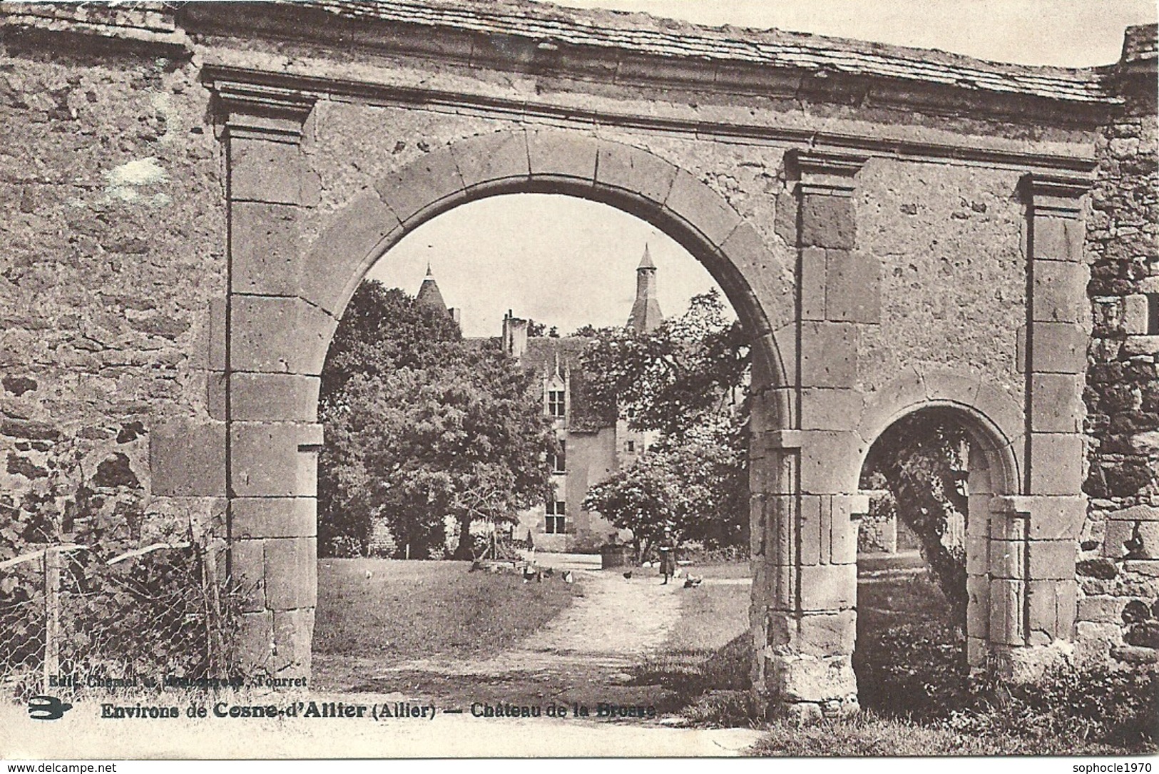 ALLIER - 03 -  COSNE D'ALLIER - Château De La Brosse - Altri & Non Classificati