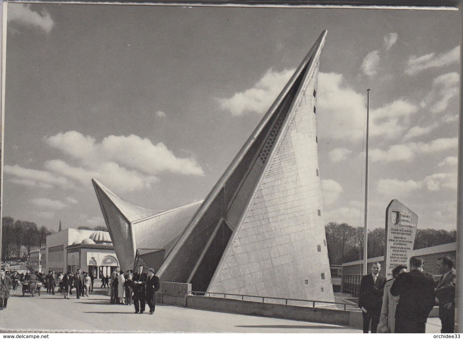 CPSM Bruxelles - Exposition Universelle De Bruxelles 1958 - Dépliant De 10 CPSM En Noir Et Blanc - Weltausstellungen