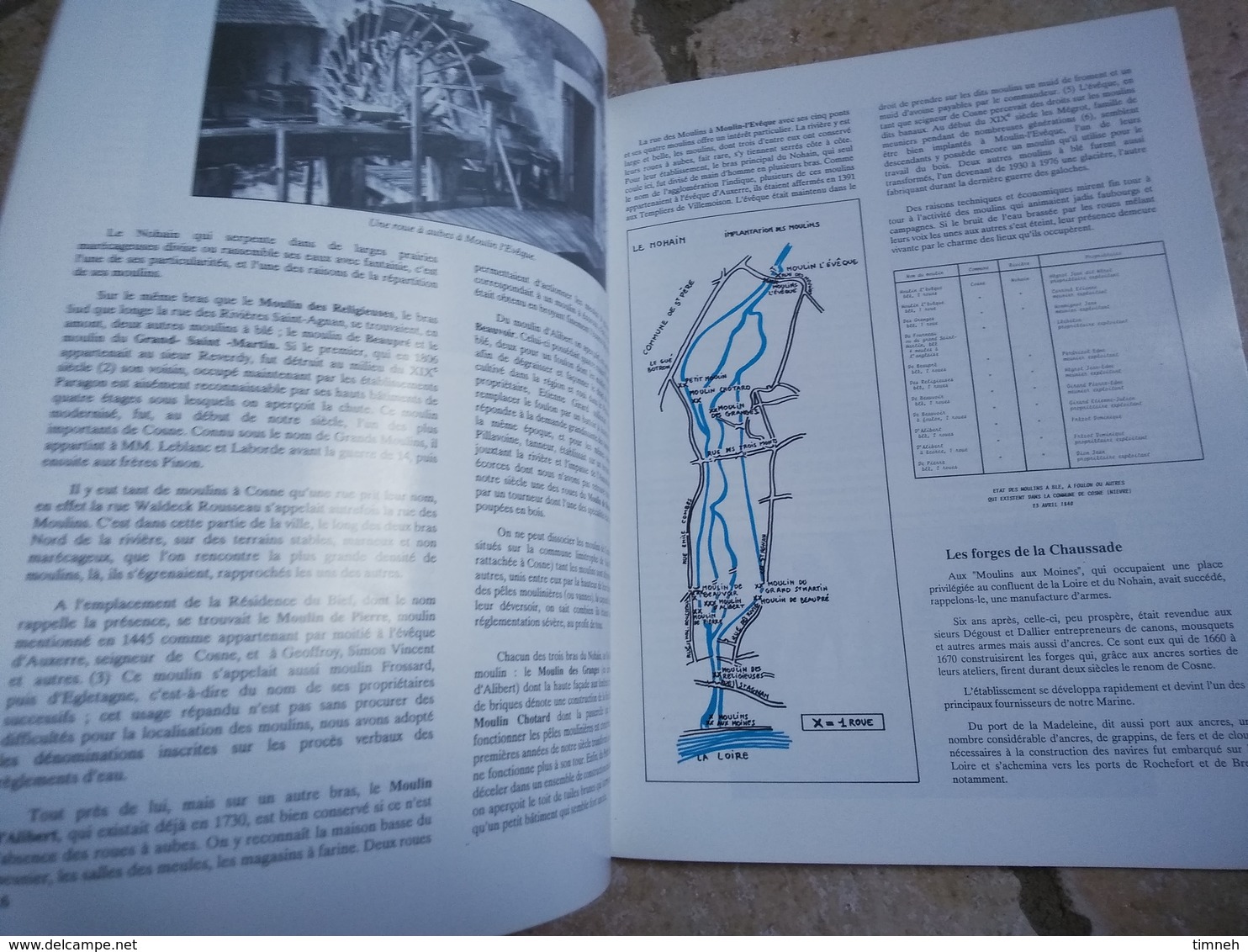 CAMOSINE - N°61/62 - COSNE COURS SUR LOIRE - Les Annales Des Pays Nivernais 1989 - 52 Pages - Bourgogne