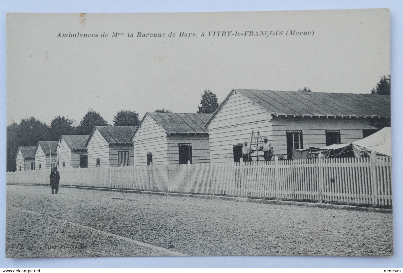 Cpa Ambulances De Mme La Baronne De Baye à Vitry Le François - TOR11 - Vitry-le-François