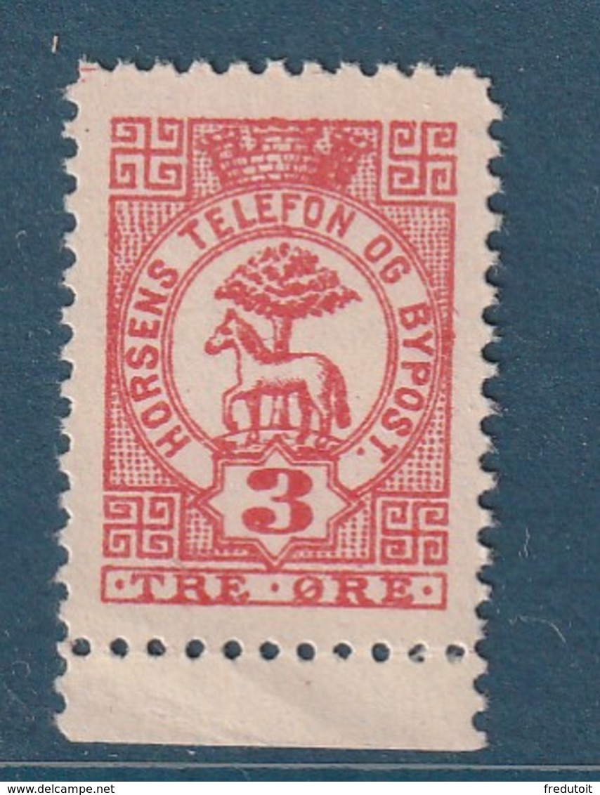 Emissions Locales - HORSENS TELEFON - Tre Ore - - Local Post Stamps