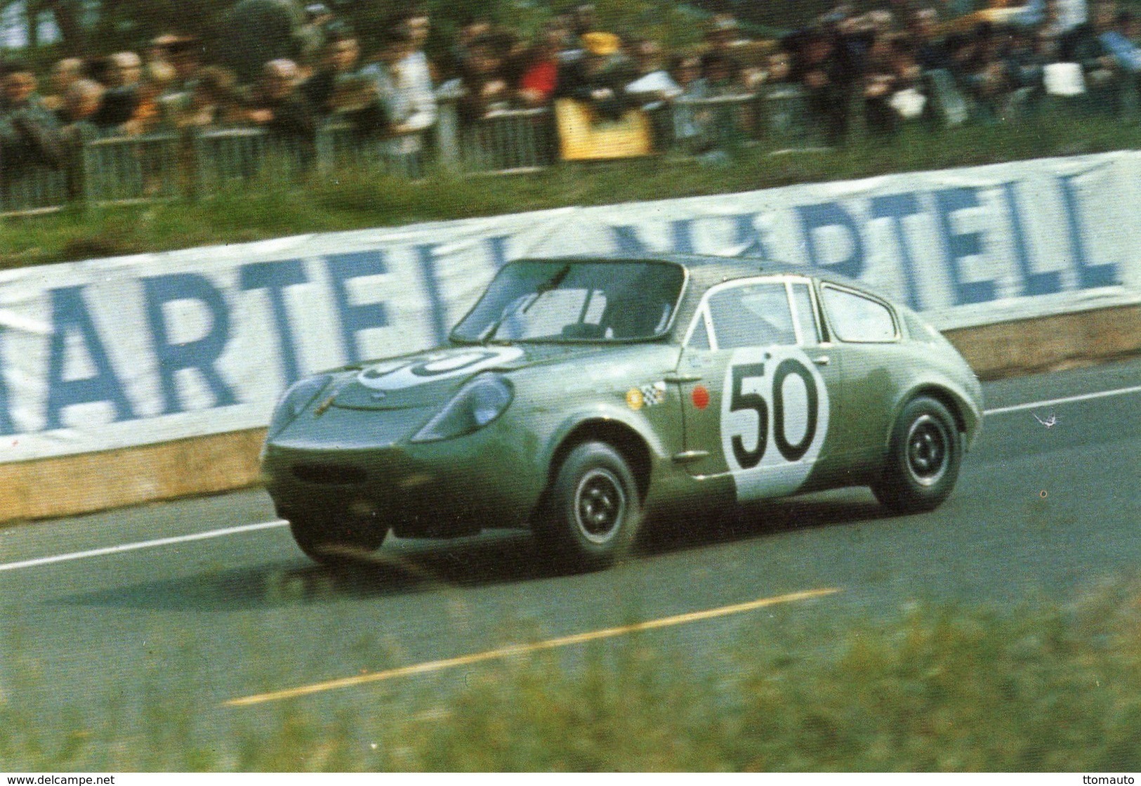 24 Heures Du Mans 1967  -  Mini Marcos GT 1300  -  Pilots: Chris Lawrence/Jem Marsh  -  CPM - Le Mans