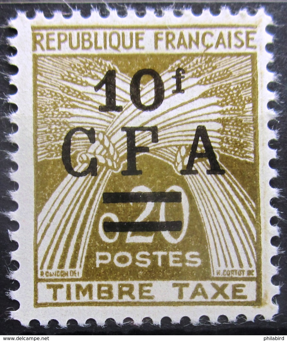 REUNION                 TAXE 46                 NEUF* - Timbres-taxe