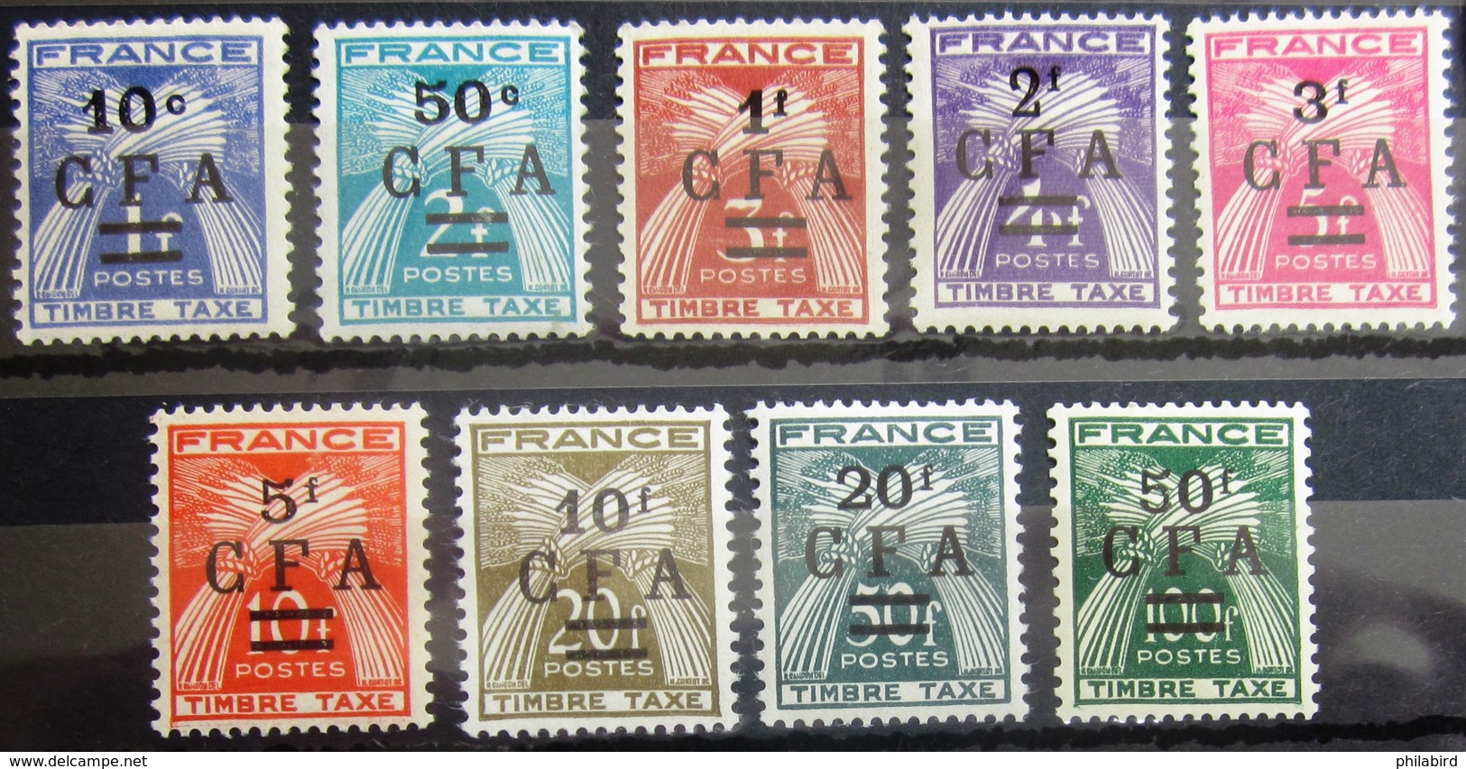 REUNION                 TAXE 36/44                 NEUF** - Timbres-taxe