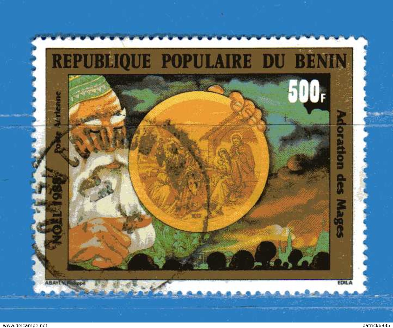 (Us3) ) BENIN ° 1978 - Aériens - NOEL. - Yvert. 365. Oblitéré. - Benin – Dahomey (1960-...)