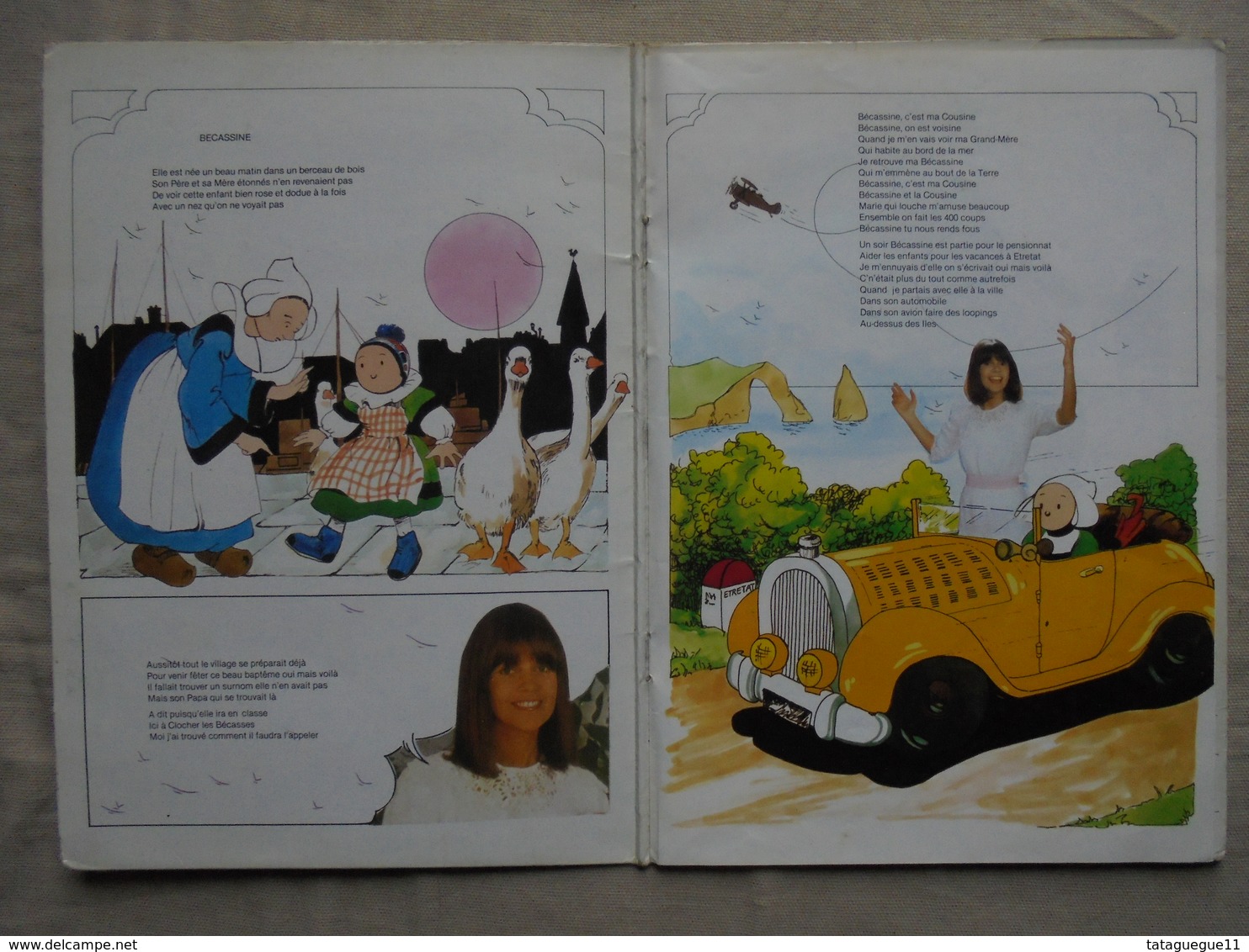 Ancien - Livre Disque Vinyle 45 T Chante Avec Chantal Goya Vol. 3 4 Titres 1980 - 45 T - Maxi-Single