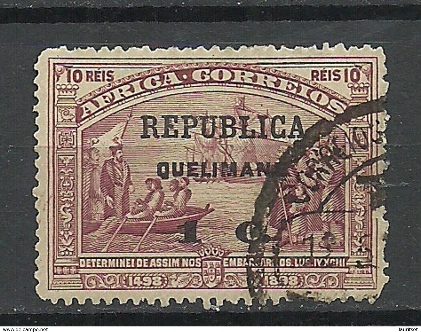 QUELIMANE Mocambique 1914 Michel 11 Vasco Da Gama O - Mosambik