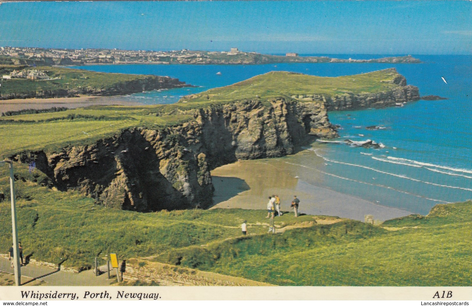 Postcard Newquay Whipsiderry Porth My Ref  B13418 - Newquay