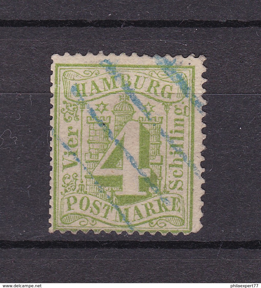 Hamburg - 1864 - Michel Nr. 16 A - Gestempelt - 30 Euro - Hambourg