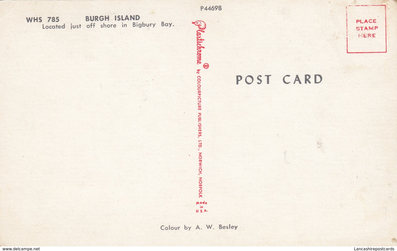 Postcard Burgh Island Bigbury On Sea Devon  My Ref  B13419 - Other & Unclassified