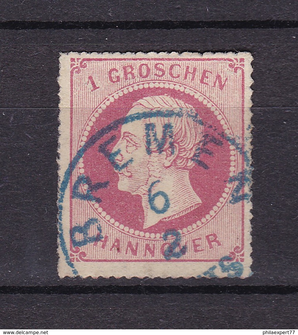 Hannover - 1864 - Michel Nr. 23 Y - Gepr. - 15 Euro - Hannover