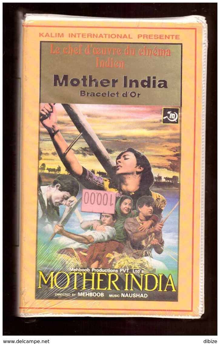 VHS Video. Indian Movie. Mother India. 1957. Nargis. Sunil Dutt. Neuve. Under Blister. - Drame