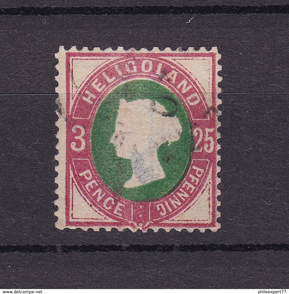 Helgoland - 1875 - Michel Nr. 15 - Gepr. - 30 Euro - Héligoland