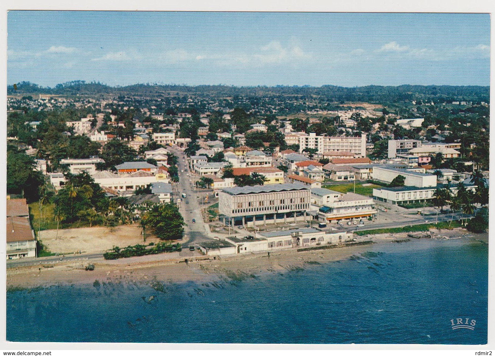 1779/ LIBREVILLE, Gabon. Vue Aérienne. - Non écrite. Unused. No Escrita. Non Scritta. Ungelaufen. - Gabón